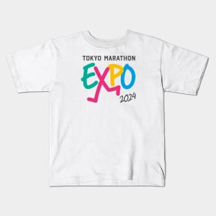 tokyo marathon Kids T-Shirt